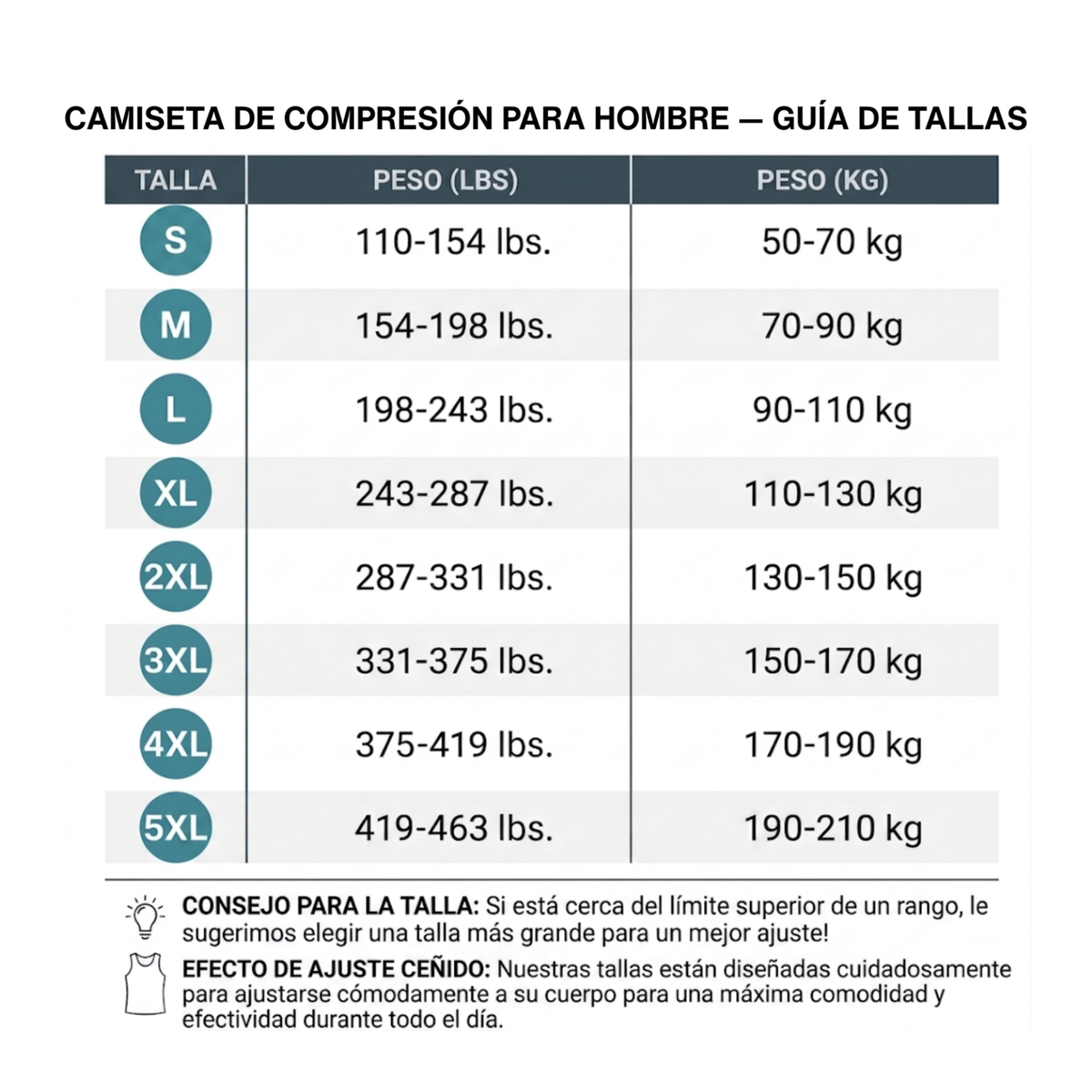 Camiseta de Compresión